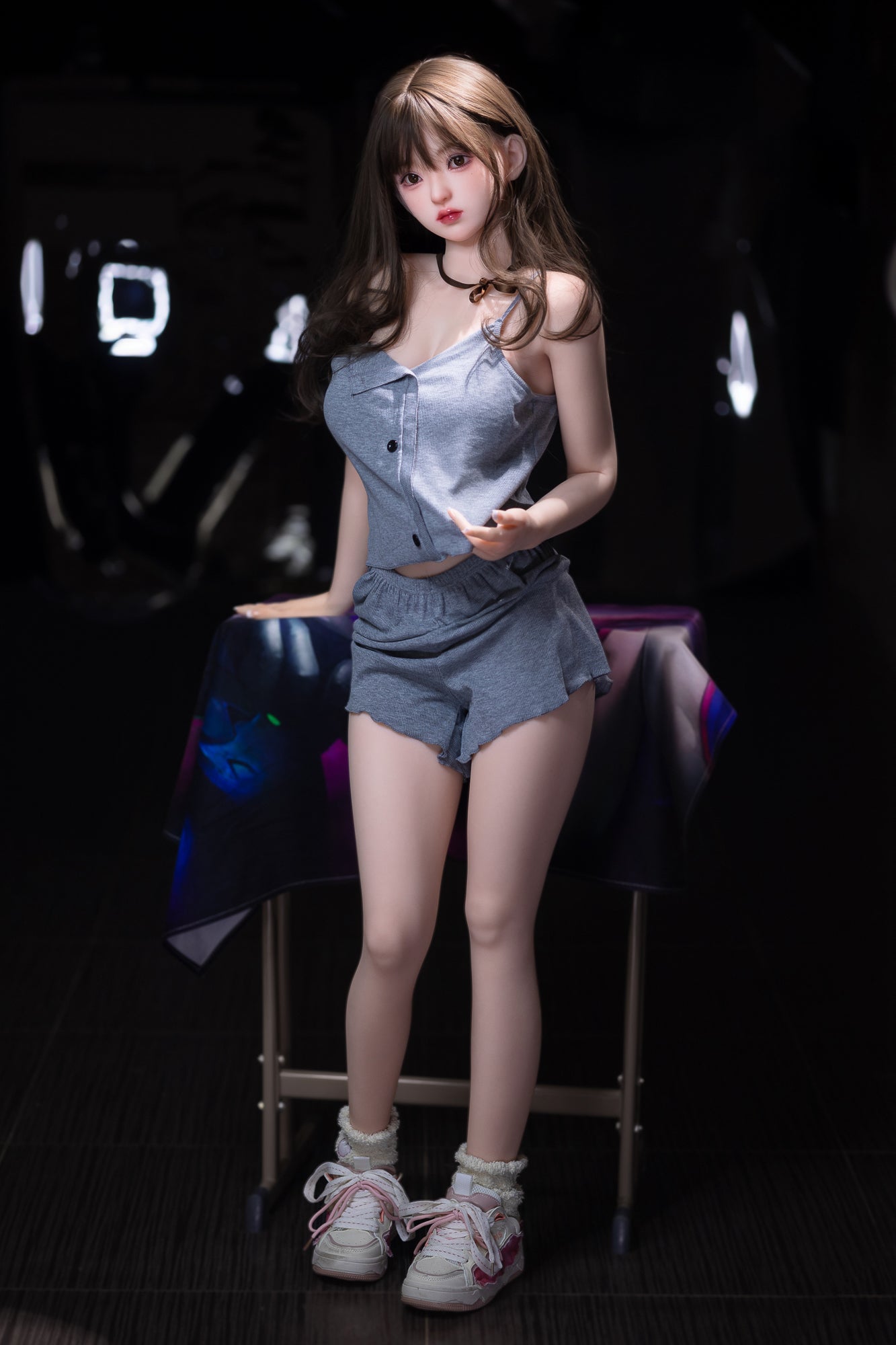 157cm (5'2") Realistic TPE Sex Doll – Ultra-Soft Gel Breasts, Standing Feet, Free Wig