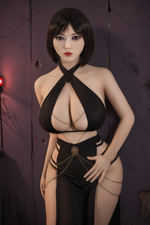 153cm Petite H-Cup Gel Breast Anime Love Doll – Standing Feet, Free Wig