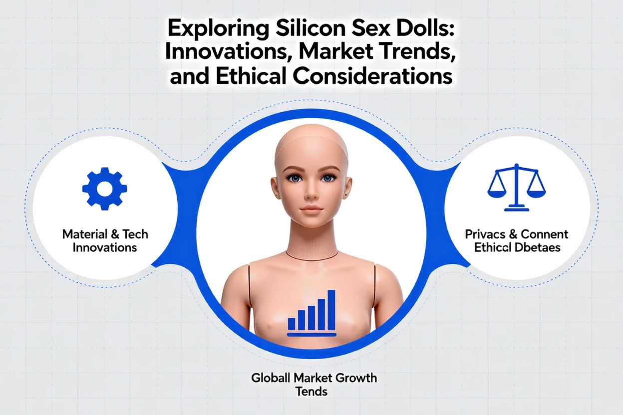 Realistic silicon sex dolls with lifelike features and AI interaction