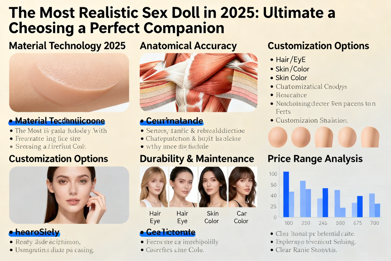 The Most Realistic Sex Doll in 2025: Ultimate Guide to Choosing a Perfect Companion