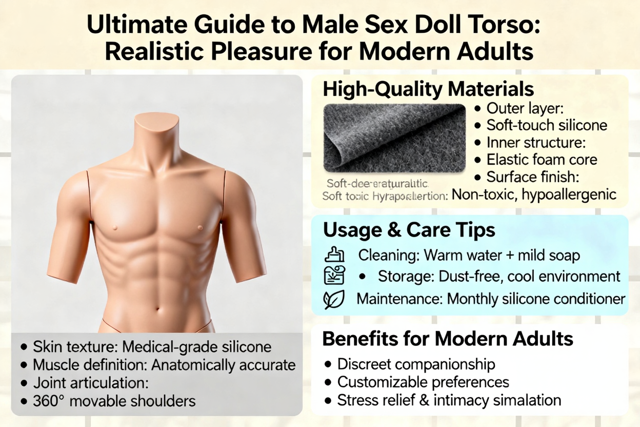 Ultimate Guide to Male Sex Doll Torso: Realistic Pleasure for Modern Adults