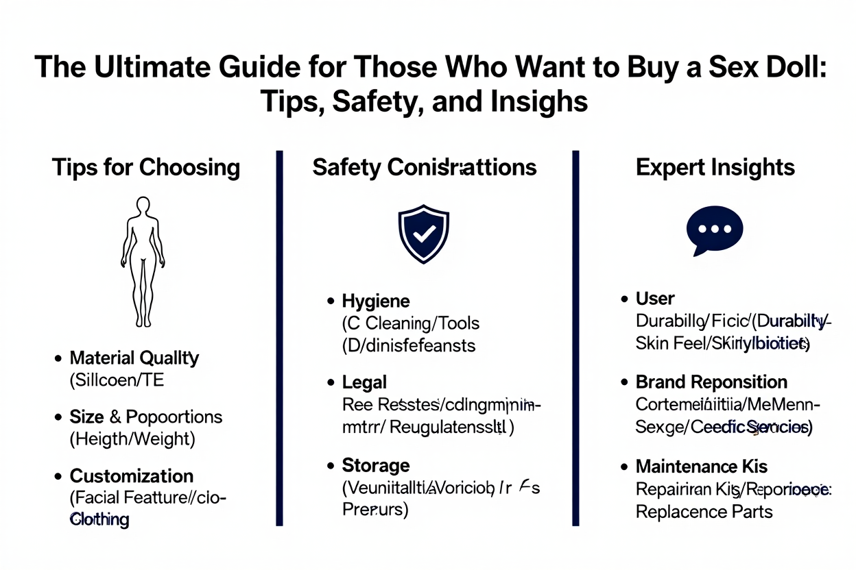 The Ultimate Guide for Those Who Want to Sex Doll Buy: Tips, Safety, and Insights