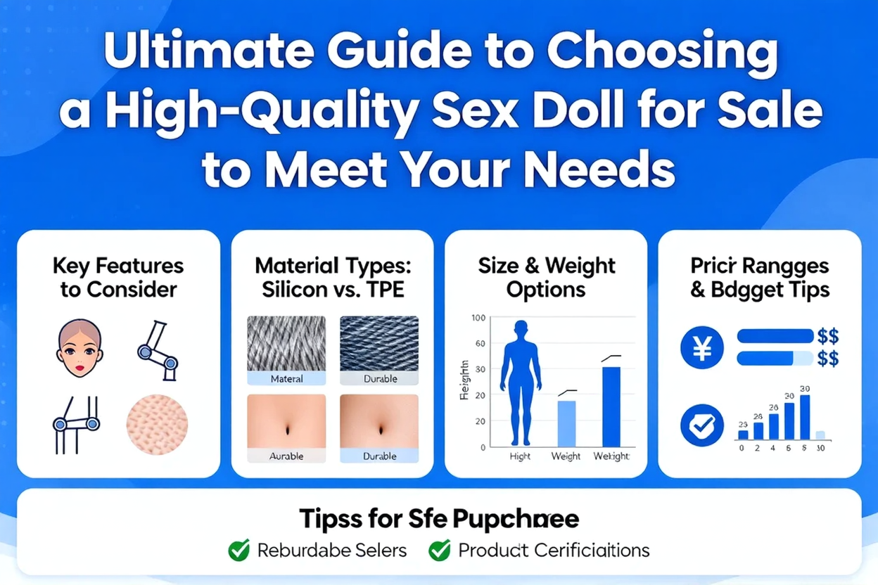 Ultimate Guide to Choosing a High-Quality Sex Doll for Sale to Meet Your Needs