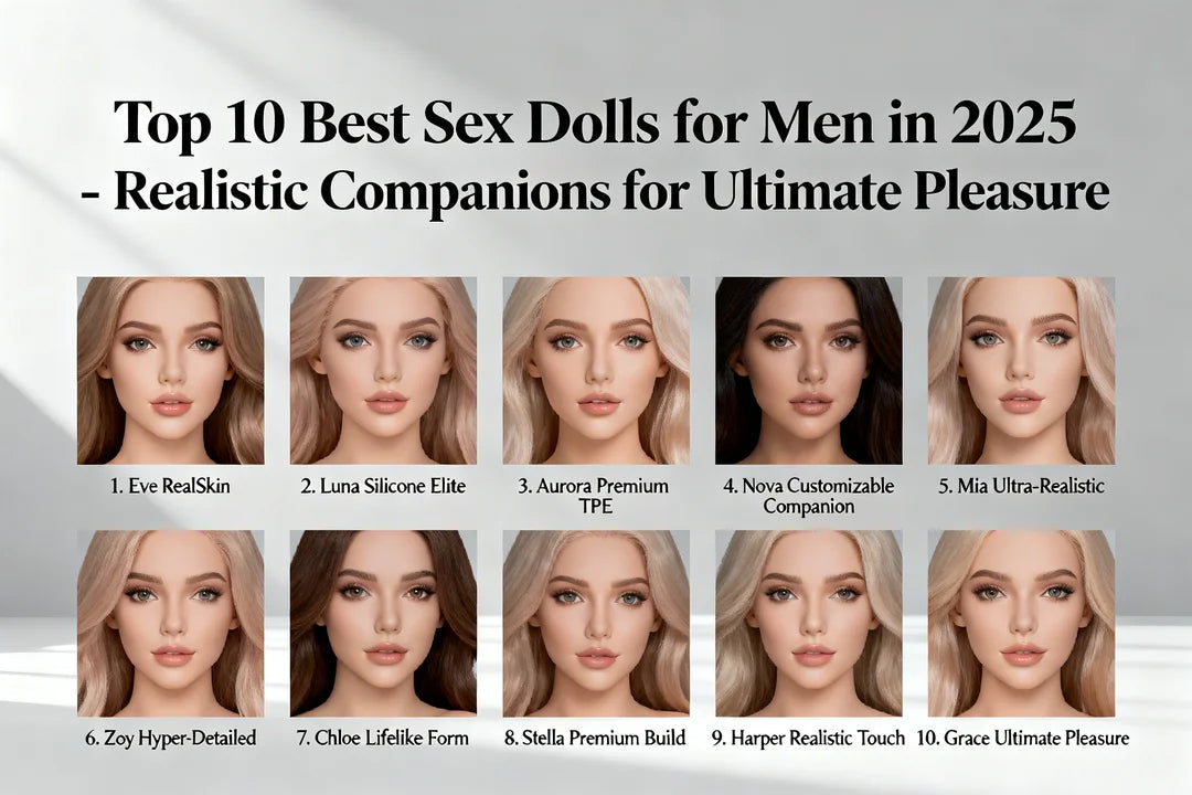 Realistic silicone sex doll for men