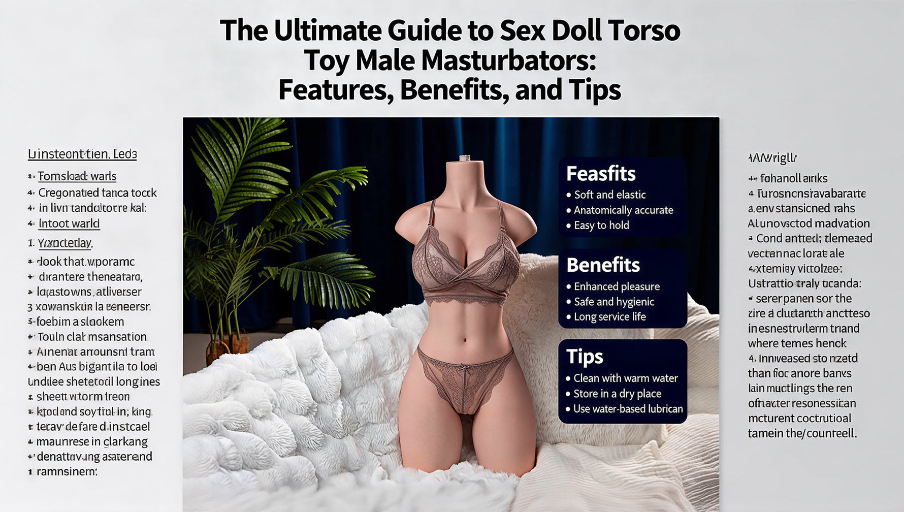 The Ultimate Guide to Sex Doll Torso Toy Male Masturbators: Features, Benefits, and Tips