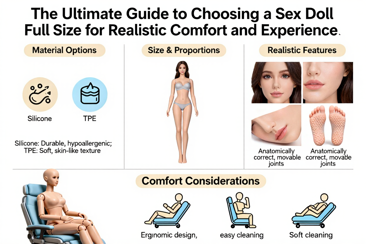 The Ultimate Guide to Choosing a Sex Doll Full Size for Realistic Comfort and Experience