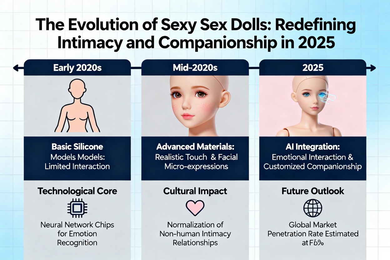 The Evolution of Sexy Sex Dolls: Redefining Intimacy and Companionship in 2025