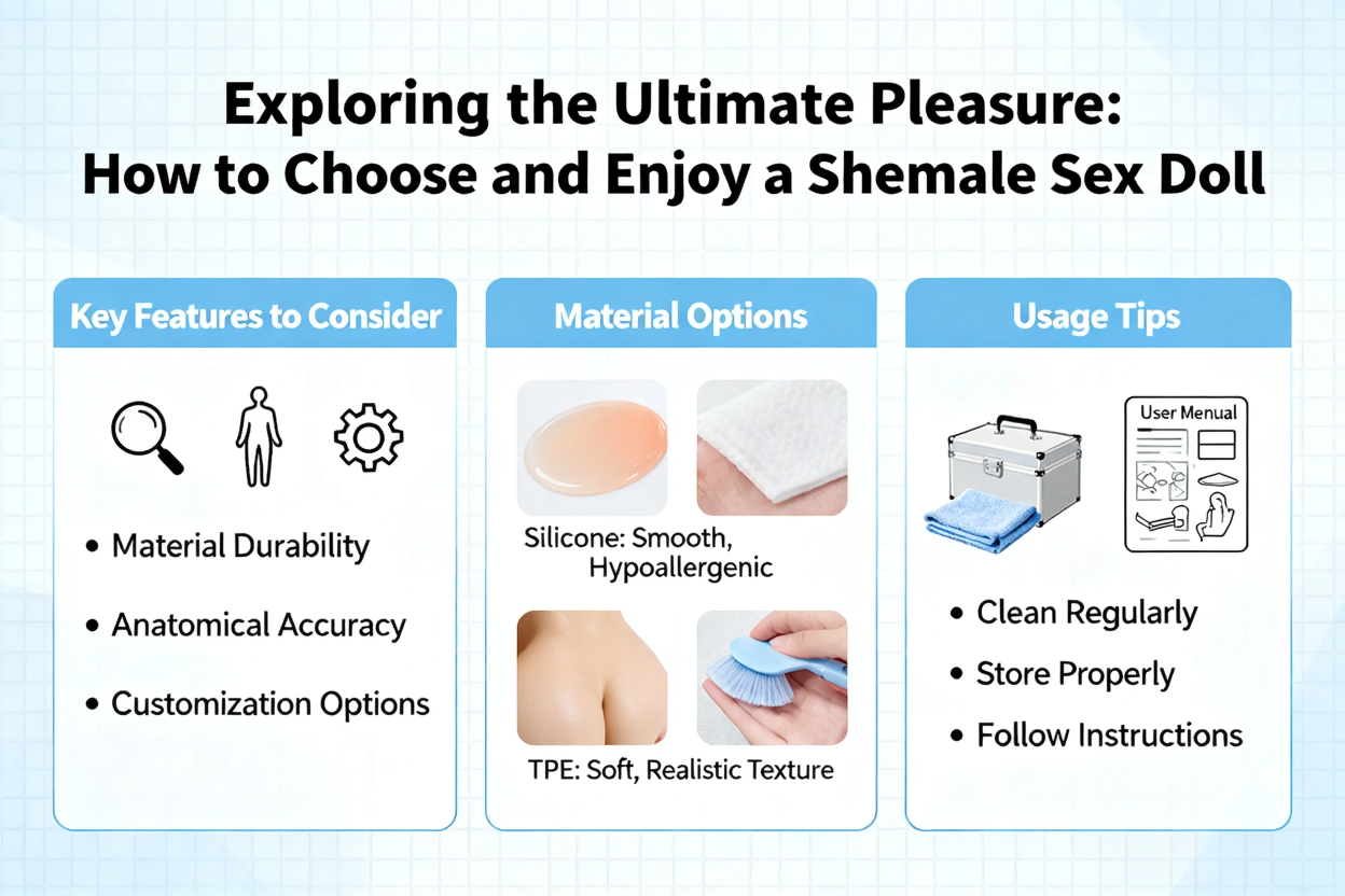 Exploring the Ultimate Pleasure: How to Choose and Enjoy a Shemale Sex Doll