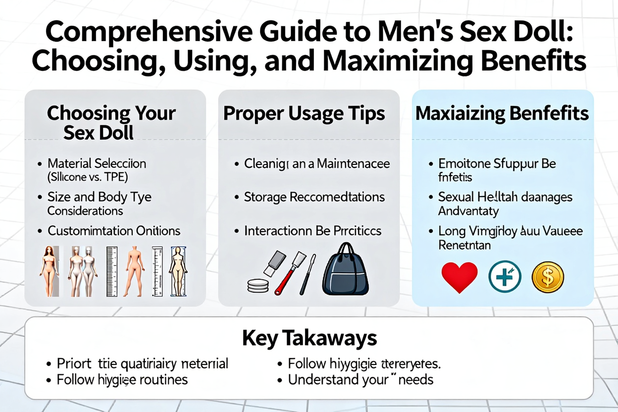 Comprehensive Guide to Men Sex Doll: Choosing, Using, and Maximizing Benefits