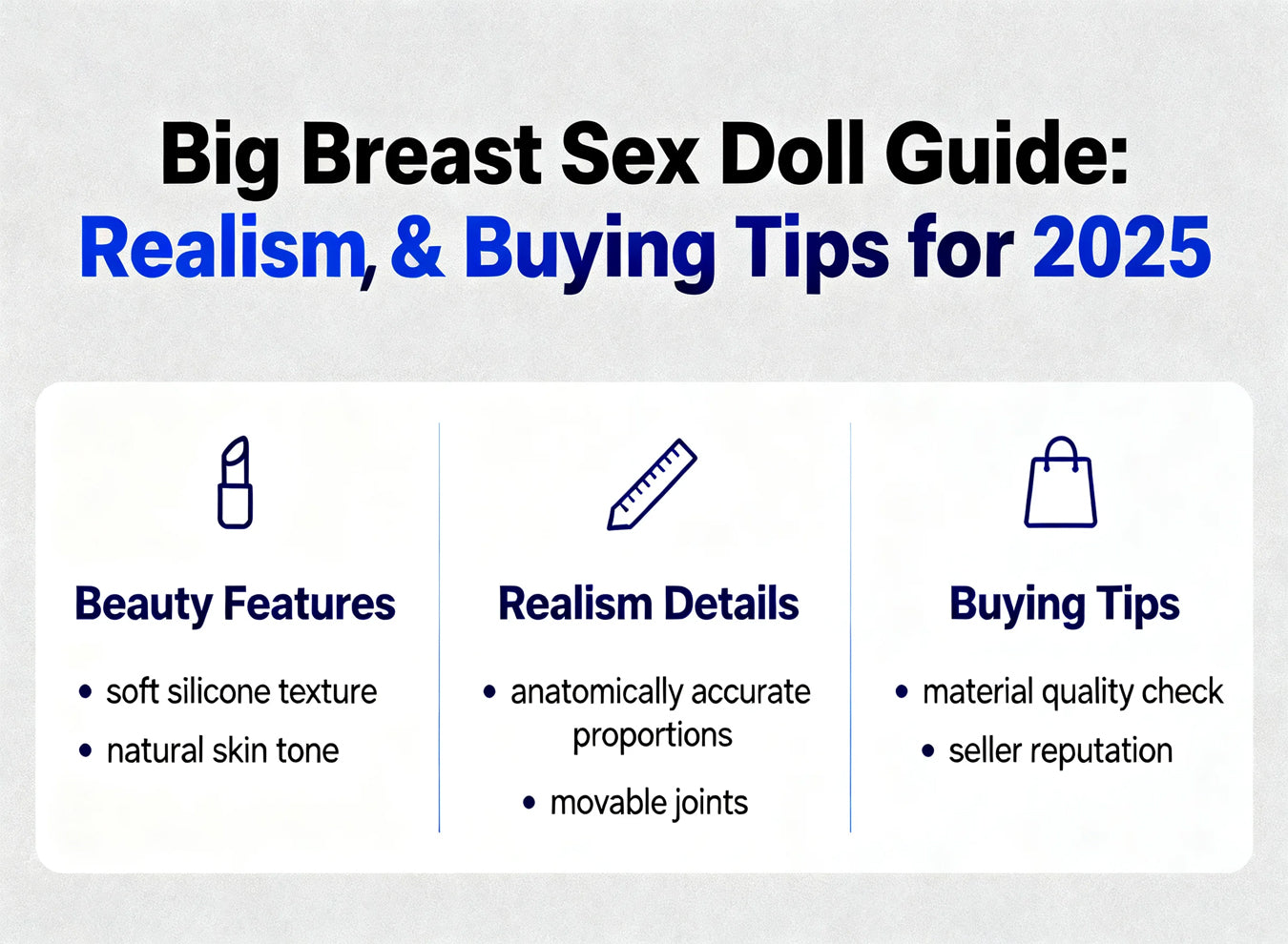 Big breast sex doll with realistic curves