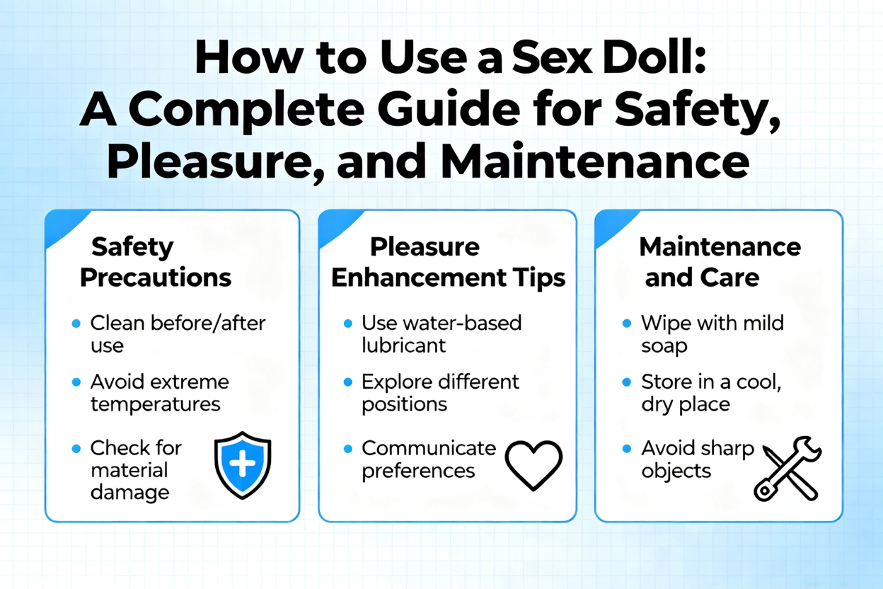 How to Use a Sex Doll: A Complete Guide for Safety, Pleasure, and Maintenance