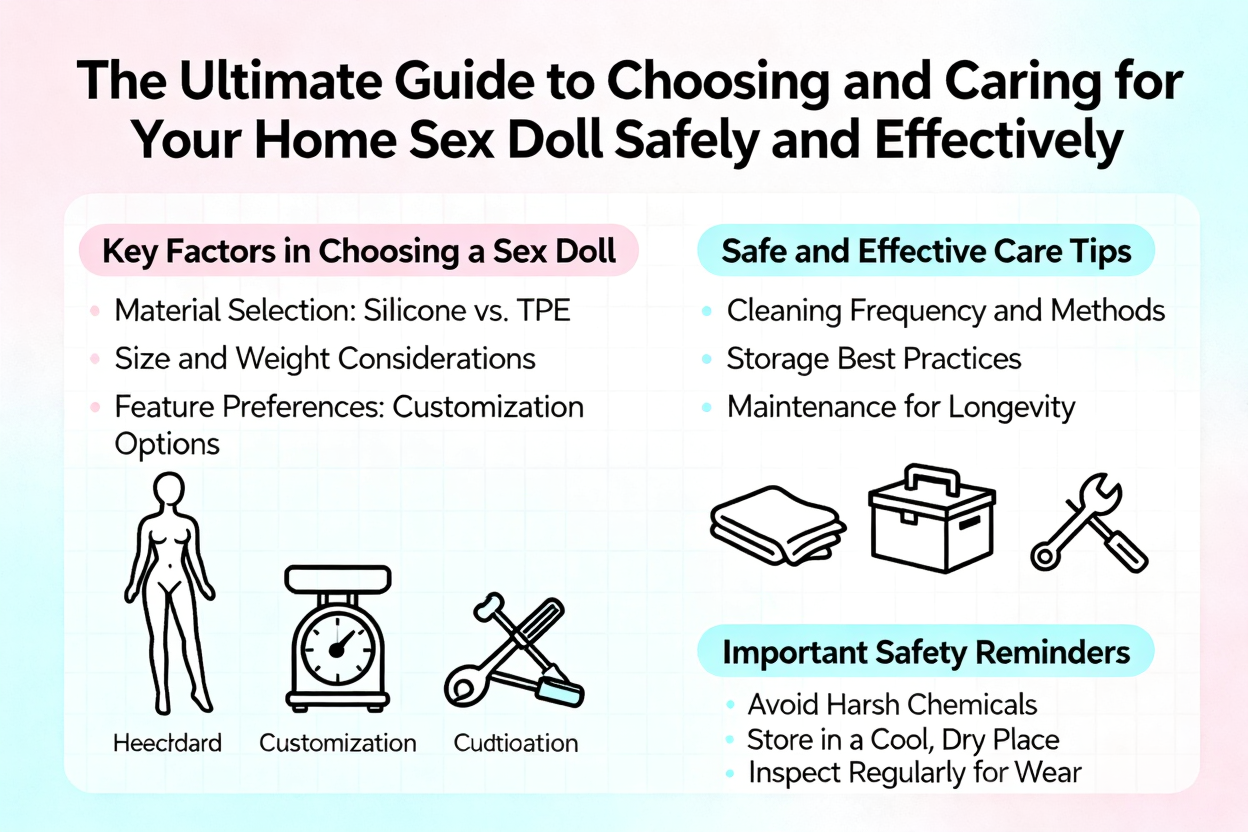 The Ultimate Guide to Choosing and Caring for Your Home Sex Doll Safely and Effectively