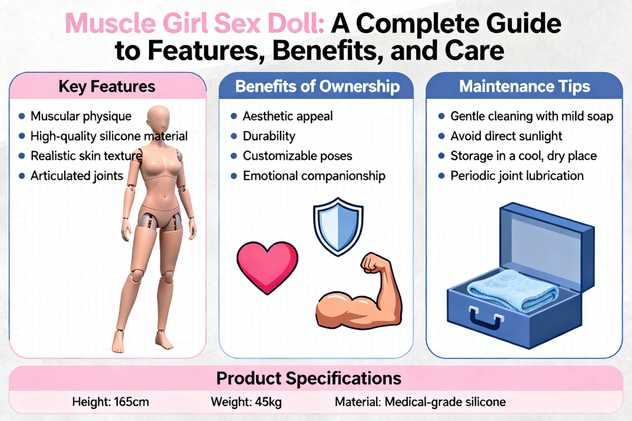 Muscle Girl Sex Doll: A Complete Guide to Features, Benefits, and Care