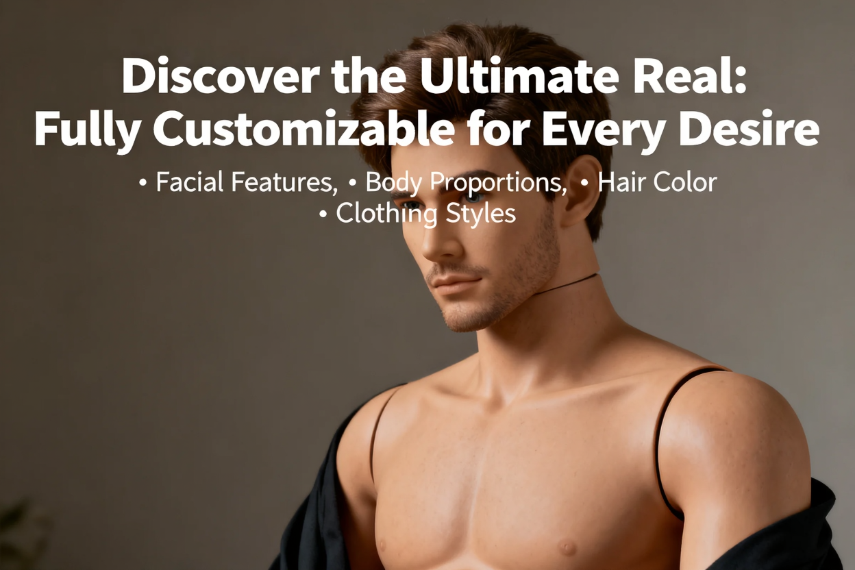 Discover the Ultimate Real Male Sex Doll: Fully Customizable for Every Desire