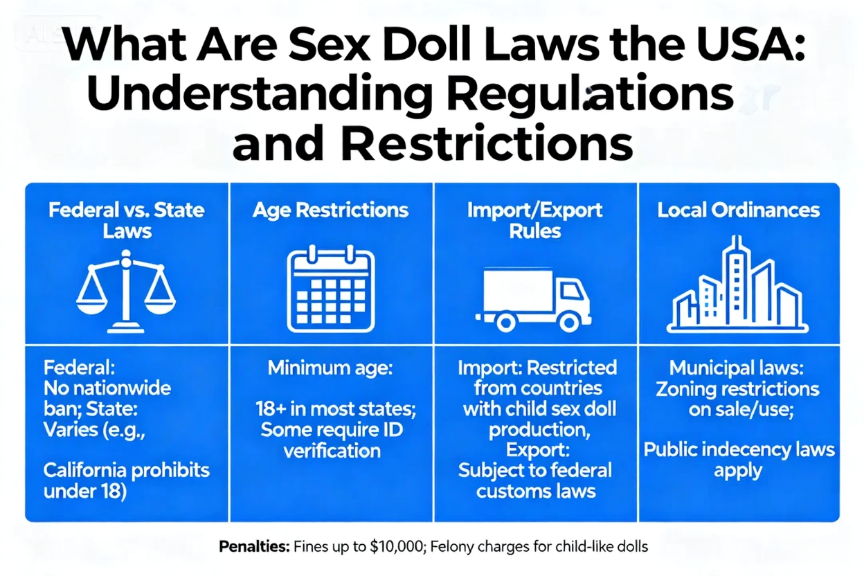 What Are Sex Doll Laws in the USA? Understanding Regulations and Restrictions