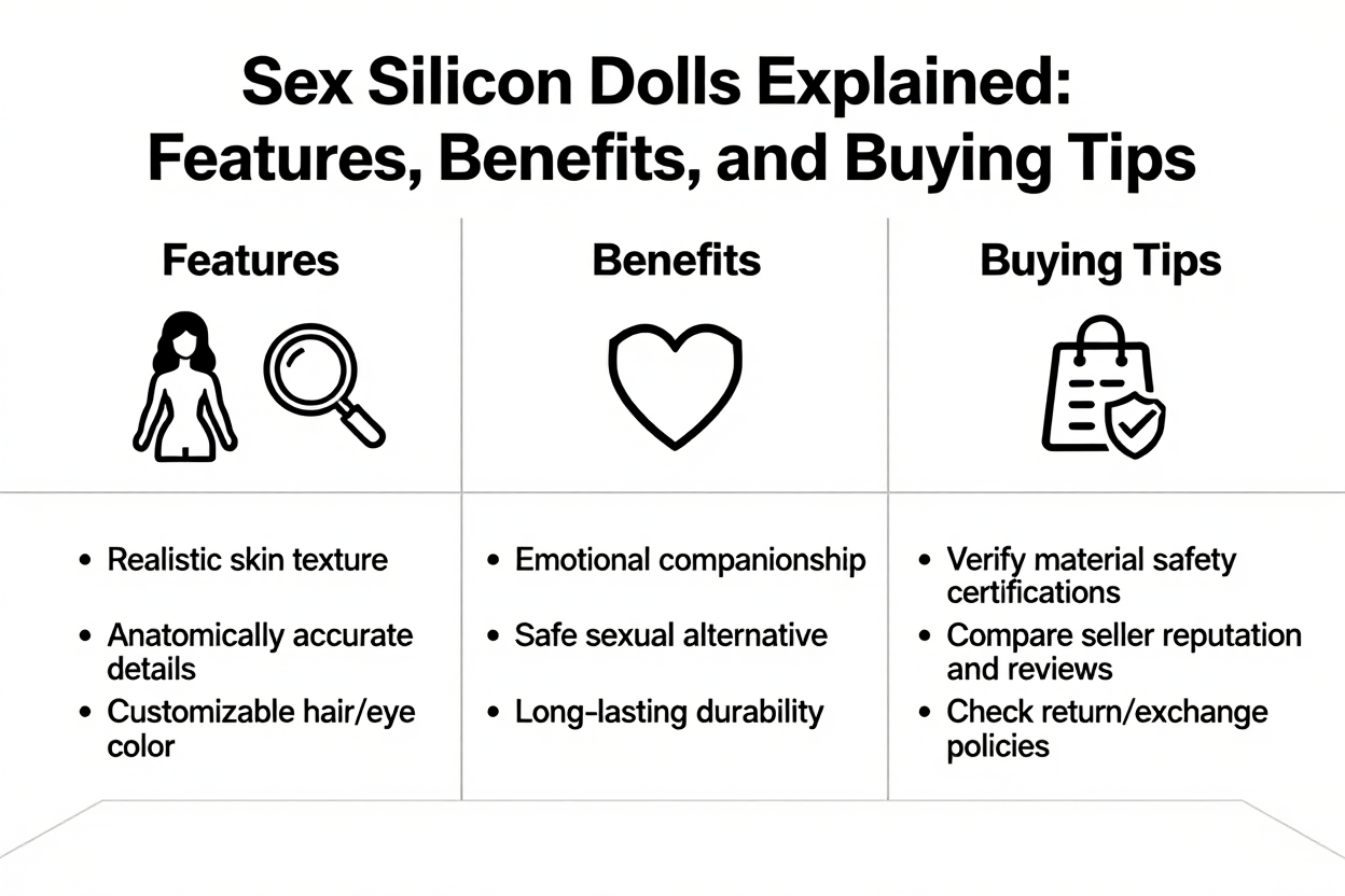 Sex Silicon Dolls Explained: Features, Benefits, and Buying Tips