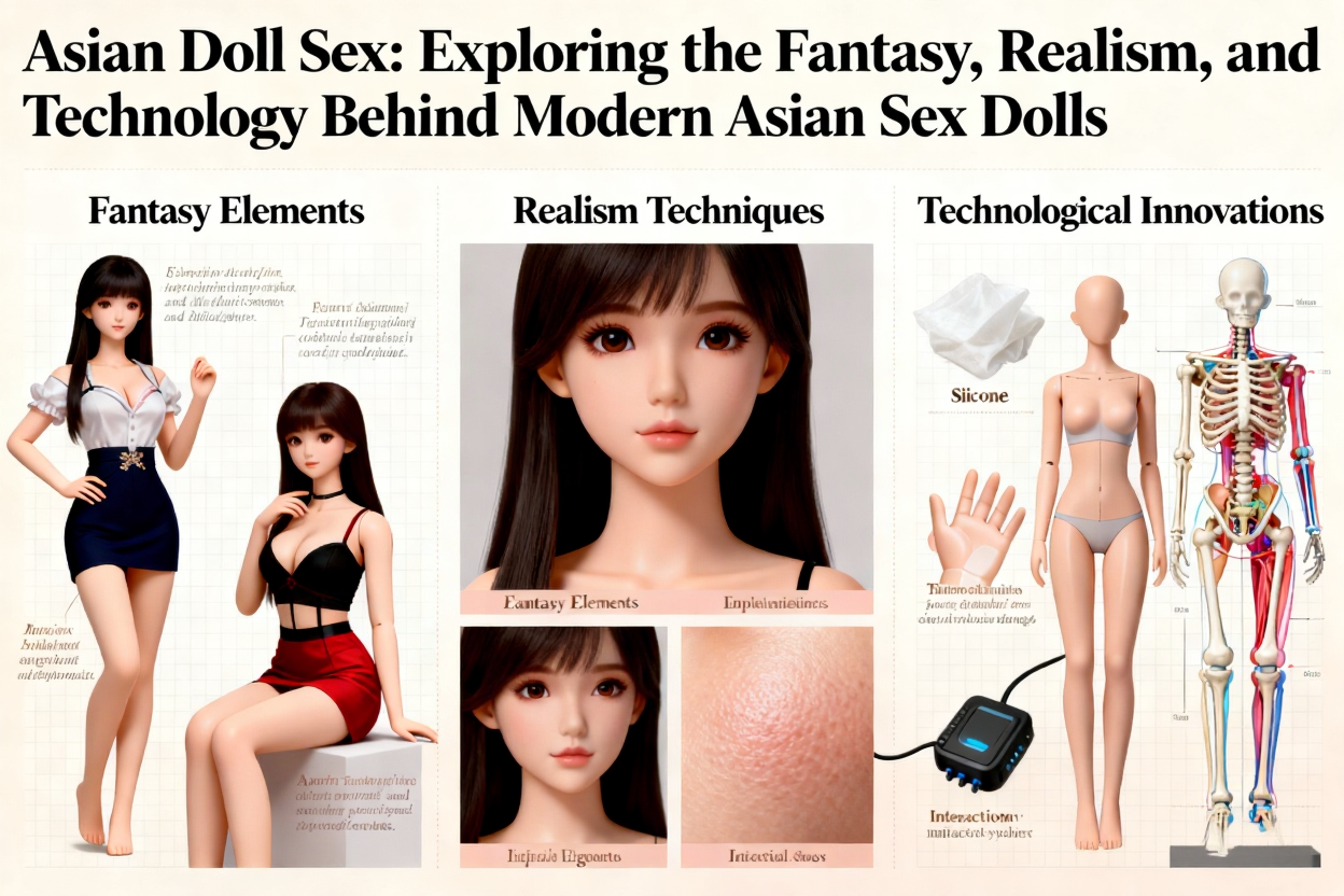 Asian Love Dolls: Realistic Companions Inspired by Asian Beauty