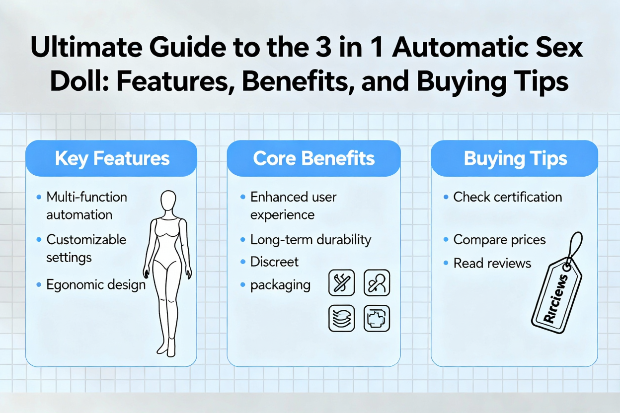 Ultimate Guide to the 3 in 1 Automatic Sex Doll: Features, Benefits, and Buying Tips