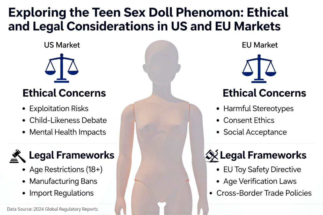 Exploring the Teen Sex Doll Phenomenon: Ethical and Legal Considerations in the US and EU Markets