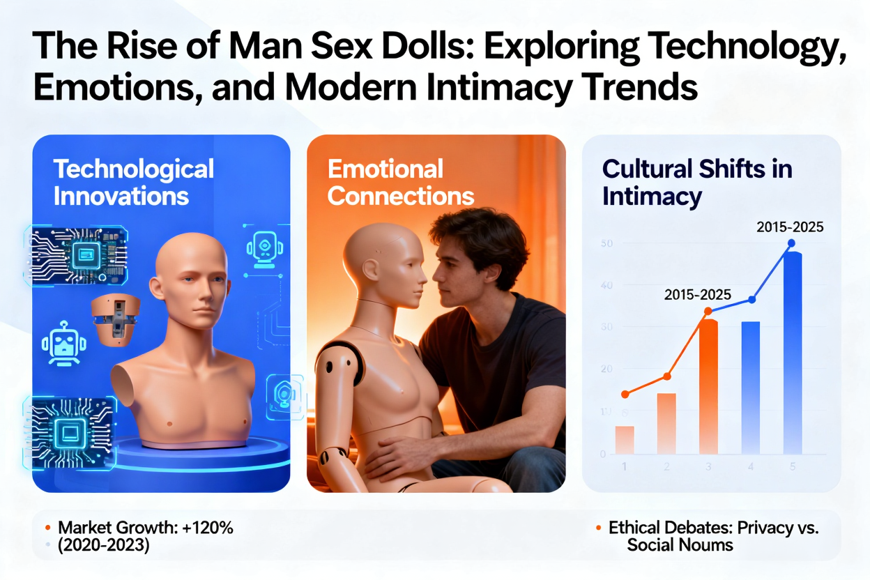 The Rise of Man Sex Dolls: Exploring Technology, Emotions, and Modern Intimacy Trends