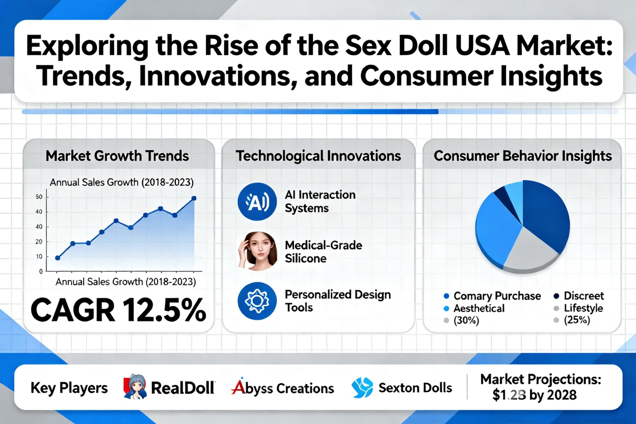 Exploring the Rise of the Sex Doll USA Market: Trends, Innovations, and Consumer Insights