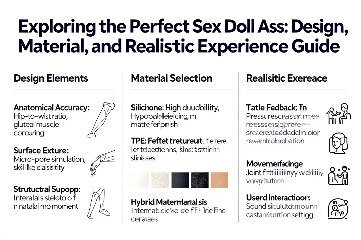 Exploring the Perfect Sex Doll Ass: Design, Material, and Realistic Experience Guide