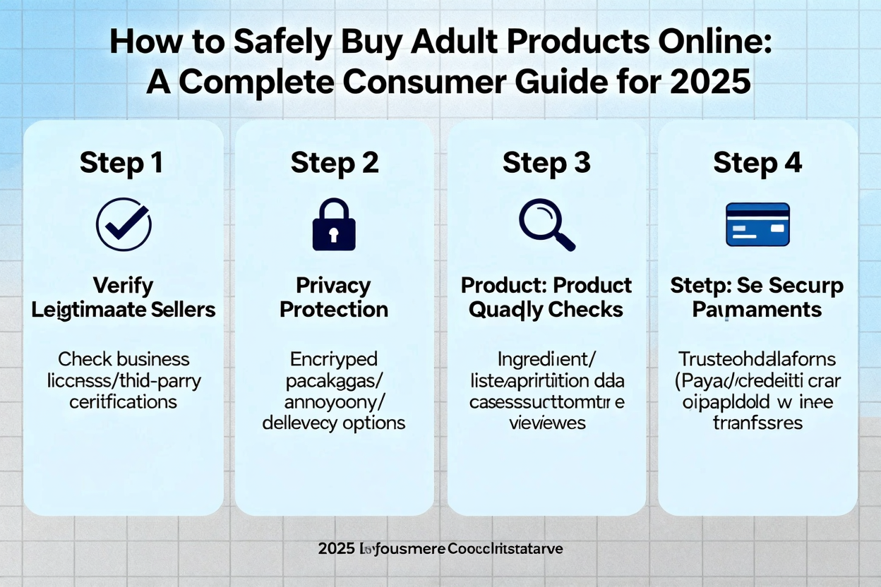 How to Safely Buy Adult Products Online: A Complete Consumer Guide for 2025