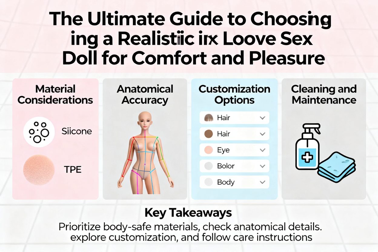 The Ultimate Guide to Choosing a Realistic Love Sex Doll for Comfort and Pleasure