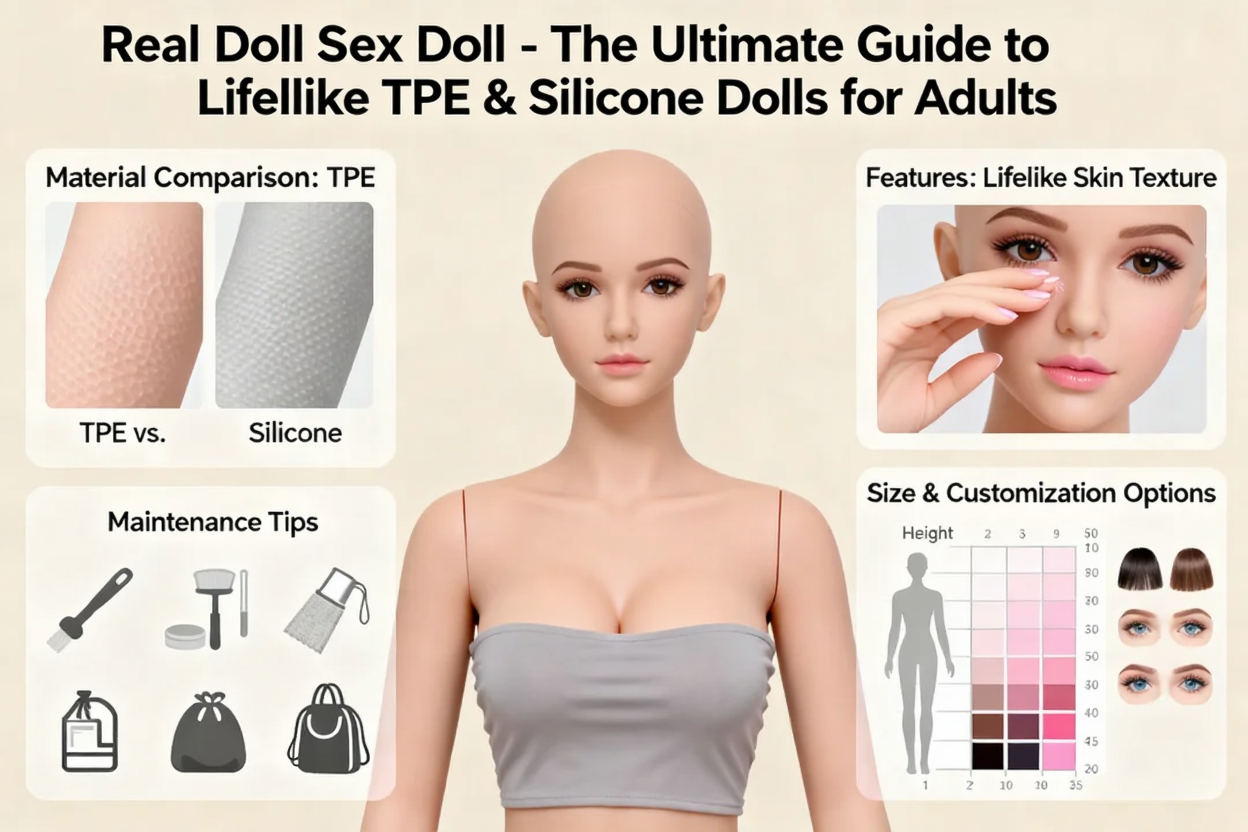 Real Doll Sex Doll – The Ultimate Guide to Lifelike TPE & Silicone Dolls for Adults