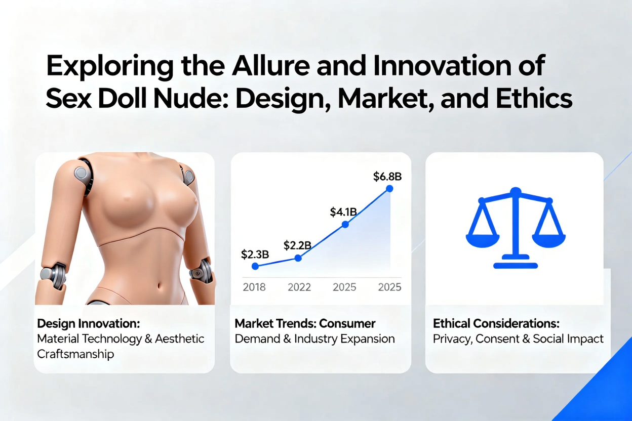 Exploring the Allure and Innovation of Sex Doll Nude: Design, Market, and Ethics