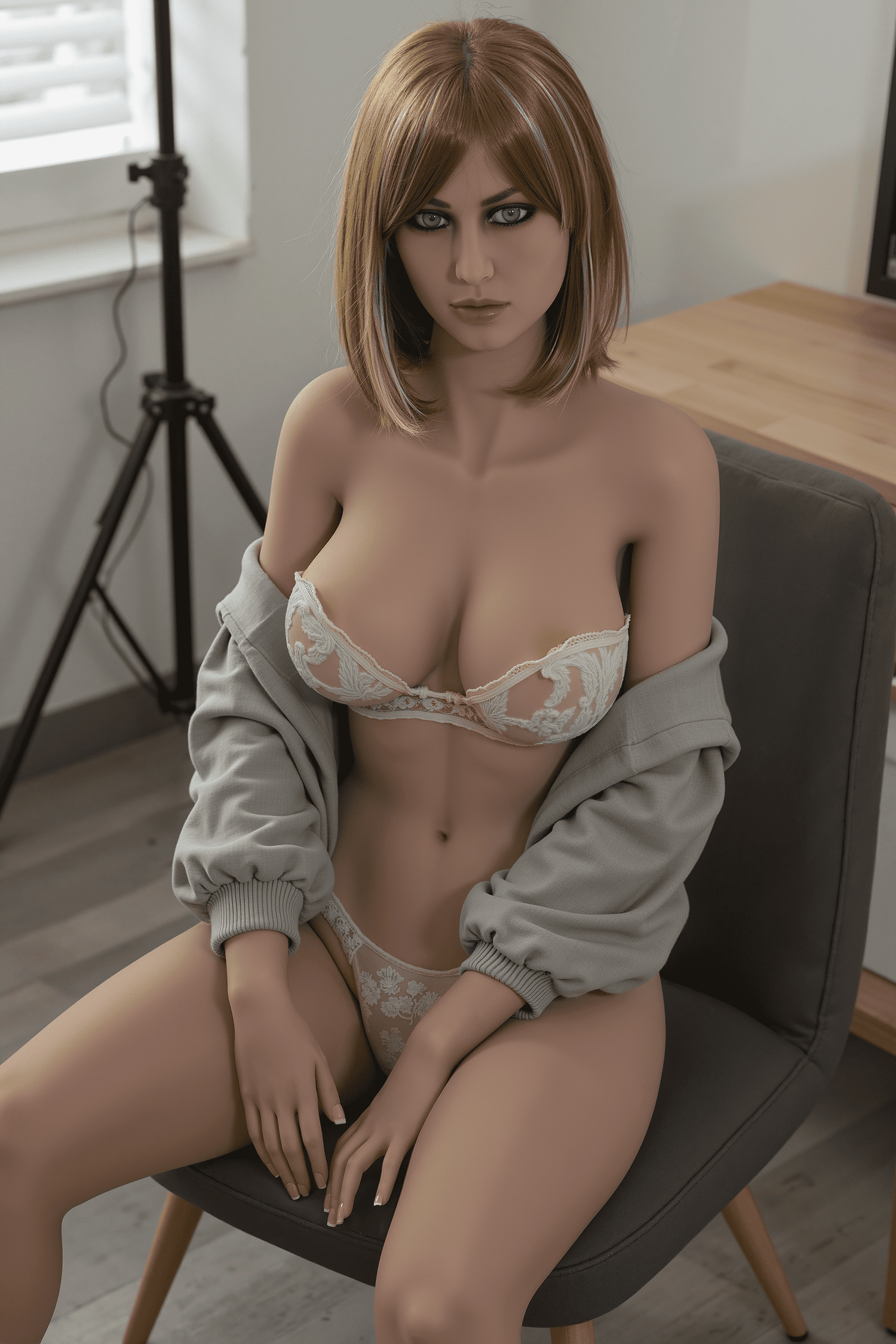 151cm Life Sized Sex Doll with Soft TPE Skin – Real Feel Full Body Doll