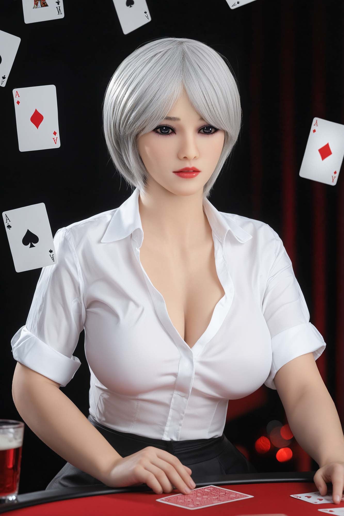 159cm Big Boobs Sex Doll – Realistic Chubby TPE Love Doll Customizable