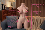 realistic silicone torso sex doll male masturbator