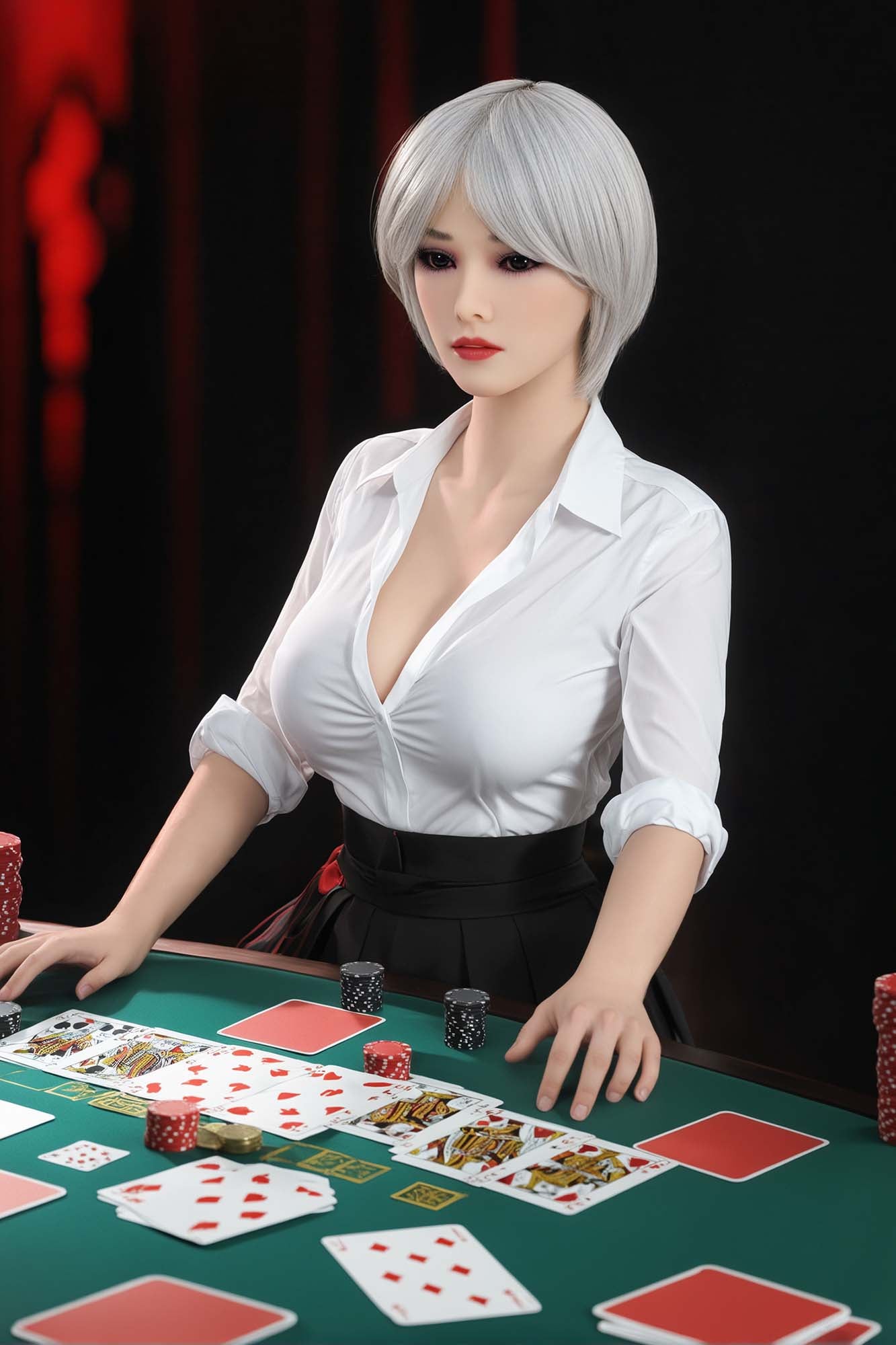 159cm Big Boobs Sex Doll – Realistic Chubby TPE Love Doll Customizable