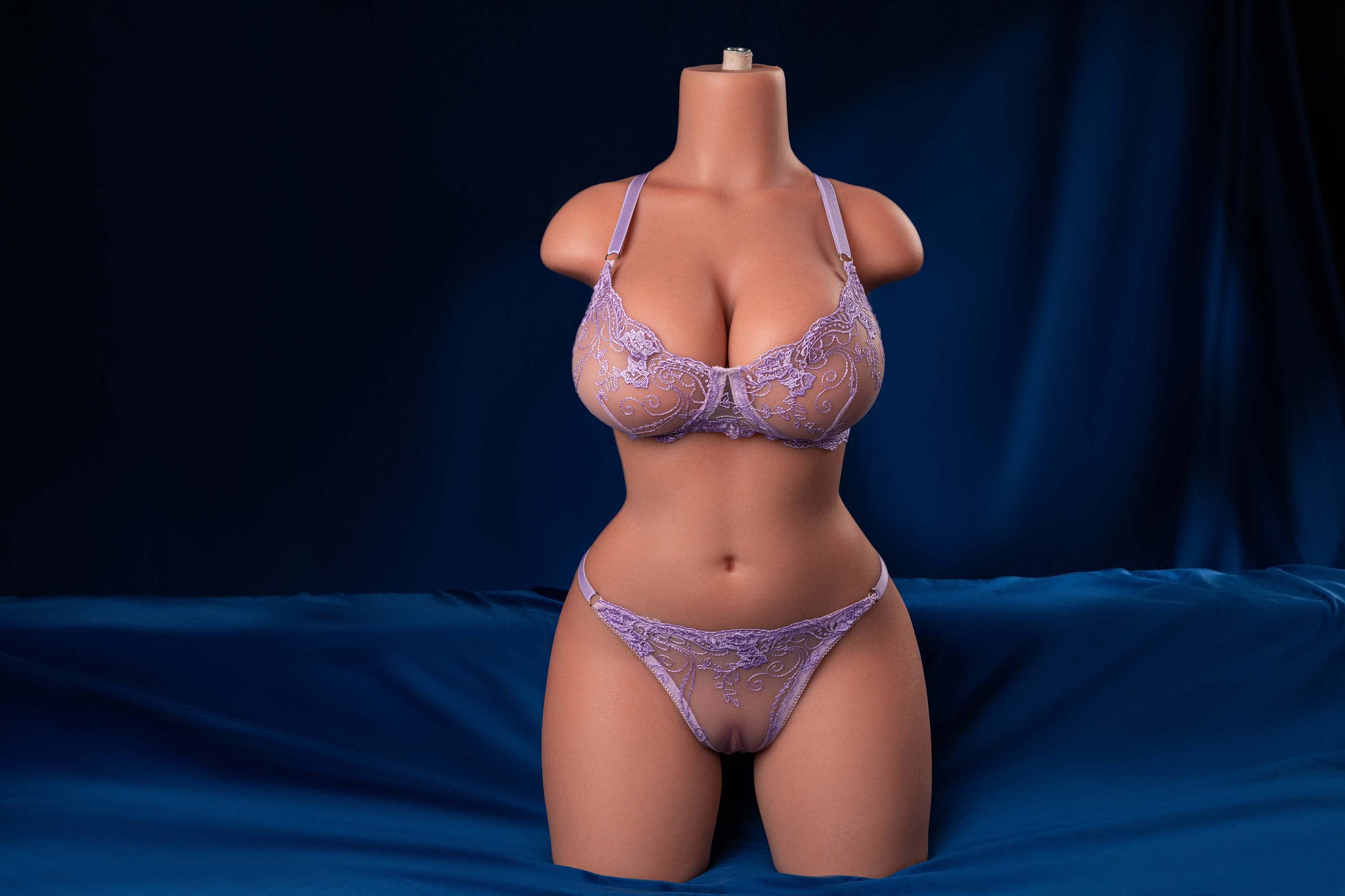 33LB sex torso full silicone half-body doll