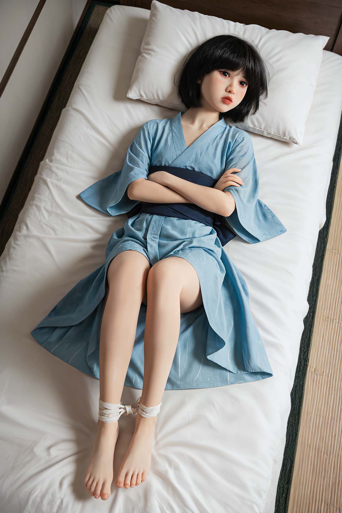 158cm Japanese Sex Doll with Medium Breasts – Customizable TPE Realistic Doll