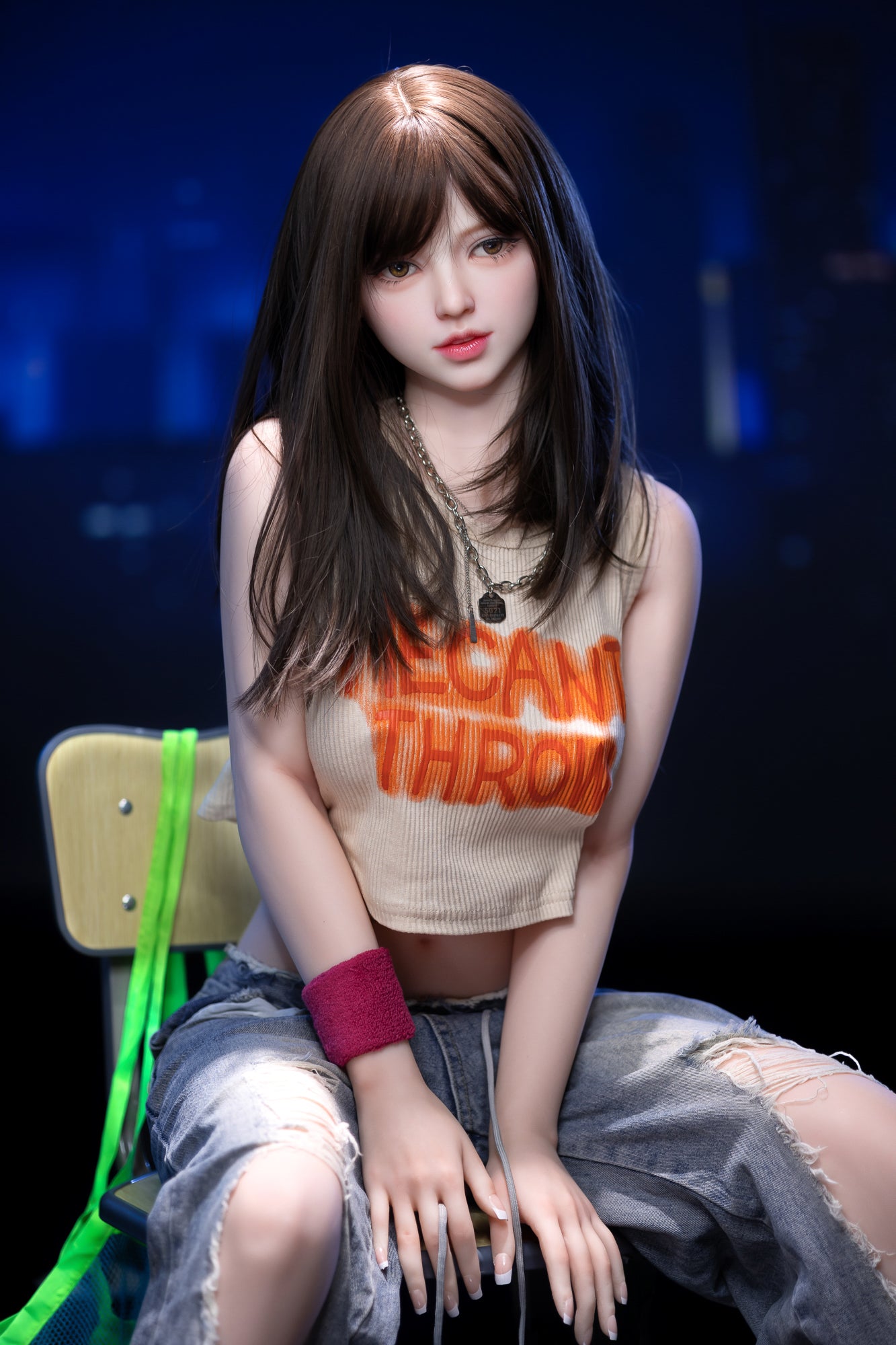 157cm (5'2") Realistic D-Cup Sex Doll – Curvy TPE Body, Fair Skin