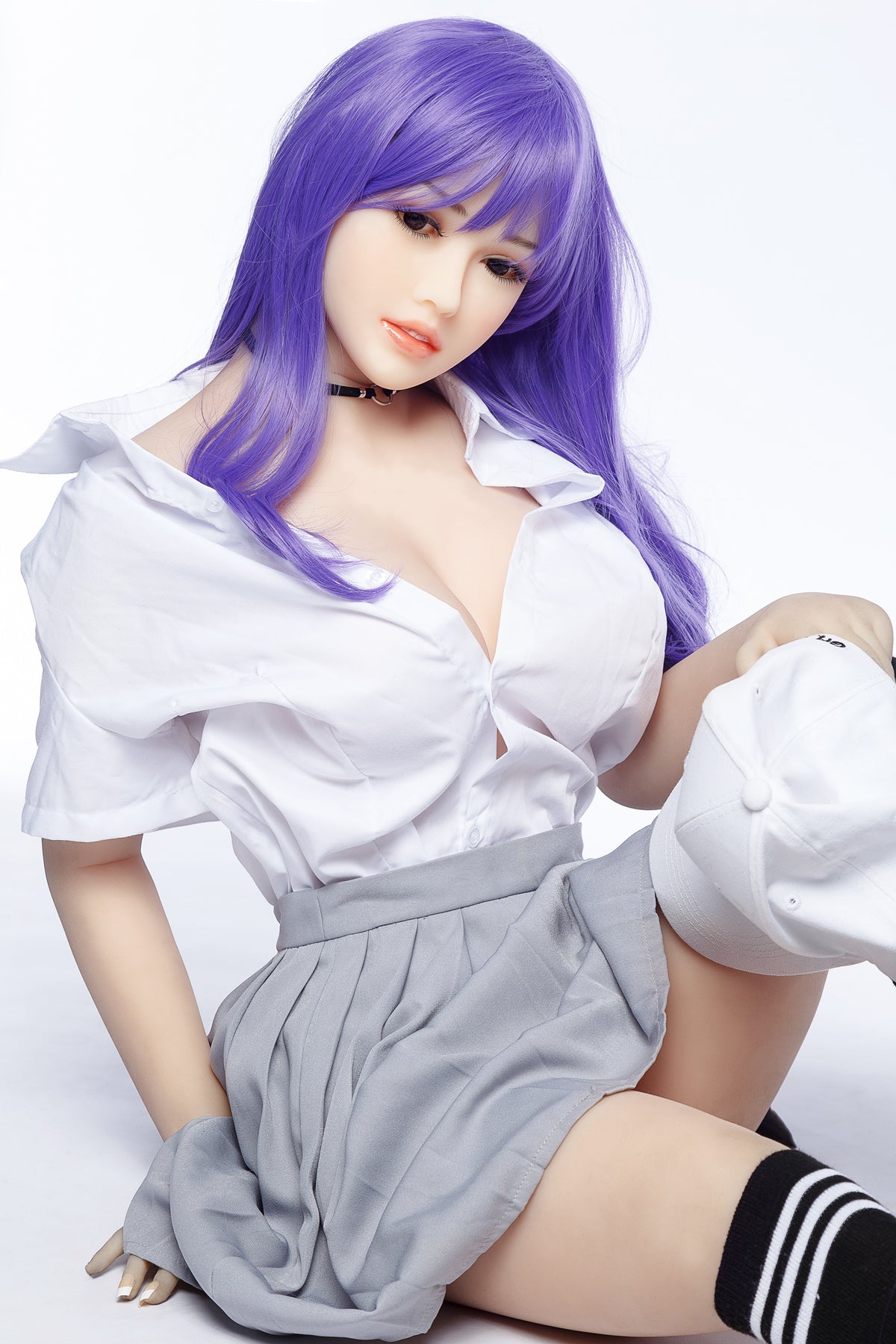 Best realistic sex doll 158cm TPE medium breast front view