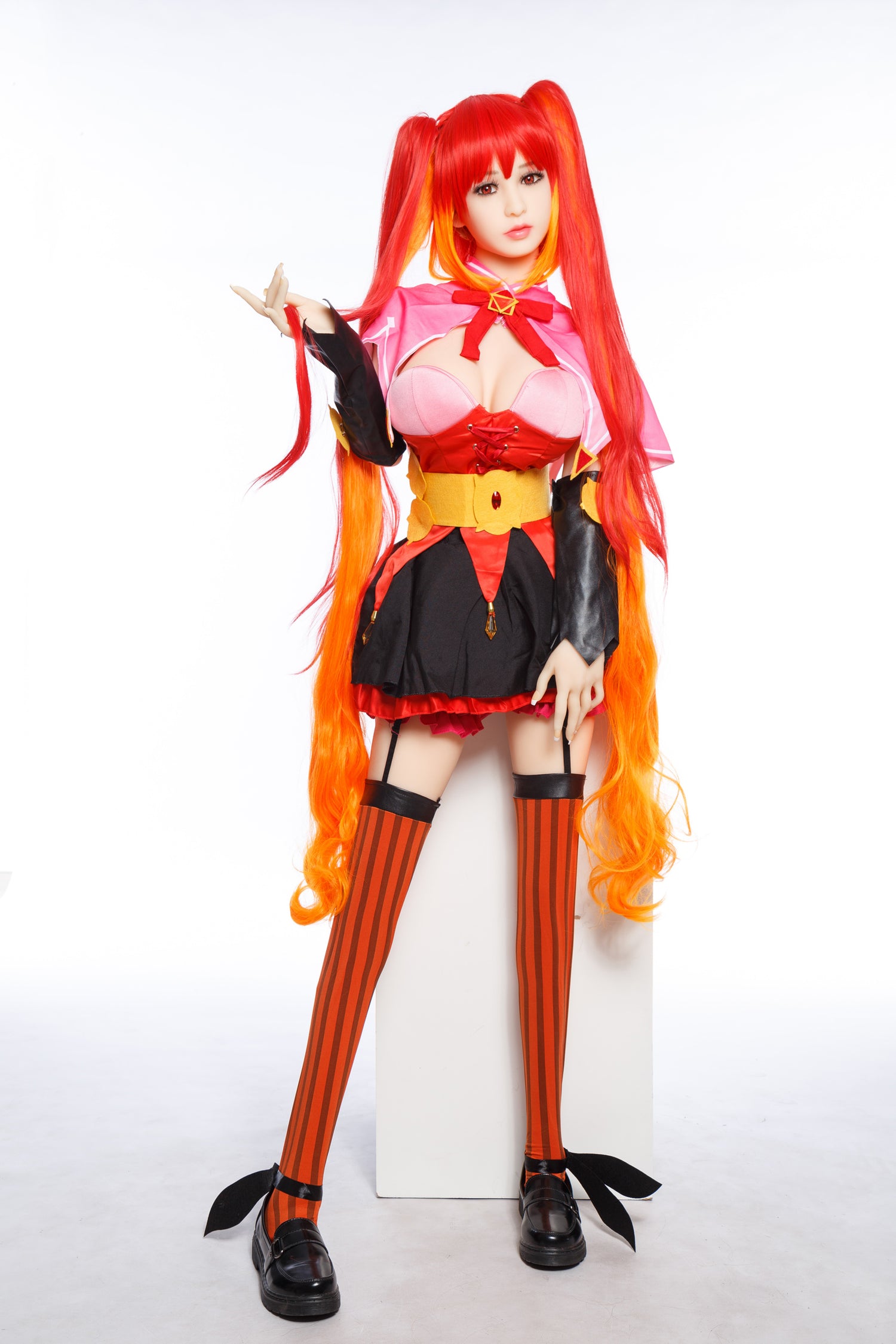 Curvy 158cm Big Breasts Sex Doll – Soft TPE Life-Like Body