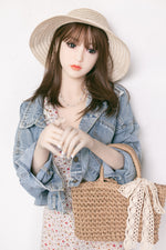 Ultra realistic 158cm TPE sex doll with medium bust
