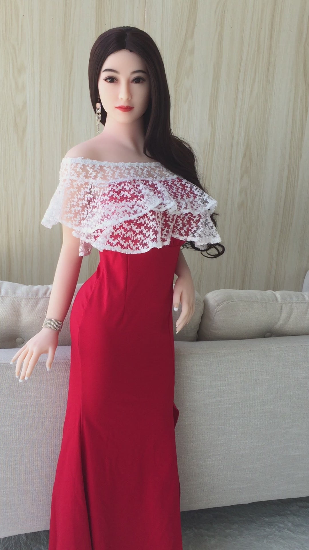 158cm Small Breast Sex Doll – Realistic Customizable TPE Love Doll