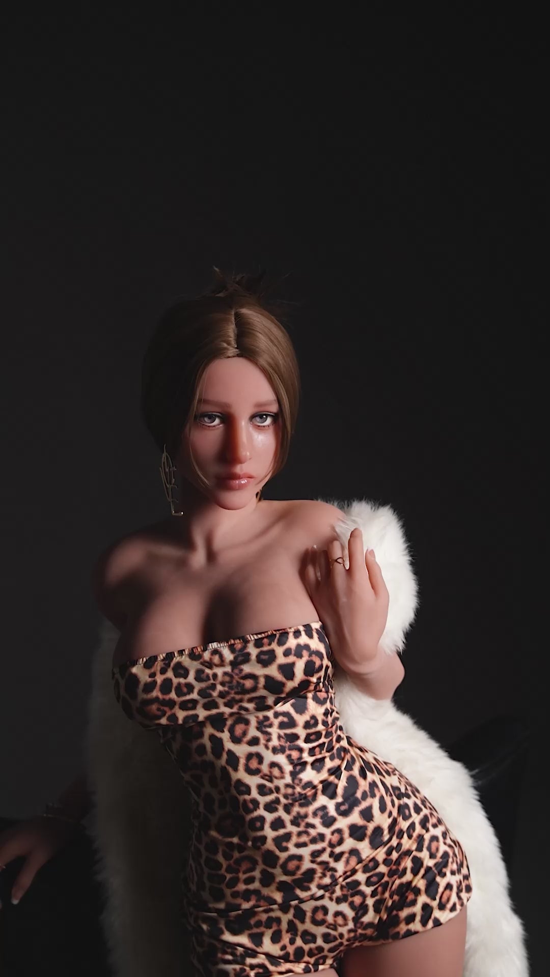 150cm realistic Asian TPE sex doll full-body showcase video